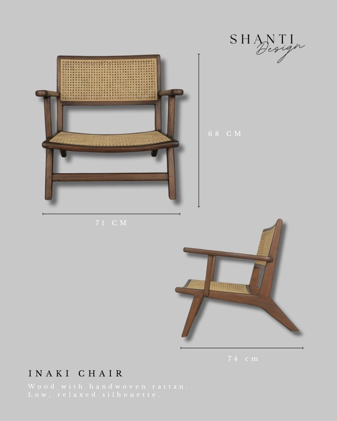 INAKI Brown Chair