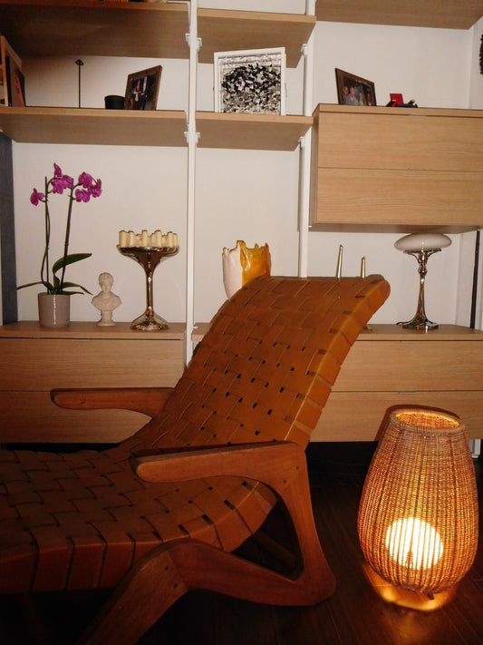 Peaceful home environment featuring Shanti Design furniture, embodying the brand's ethos of tranquility and harmony.