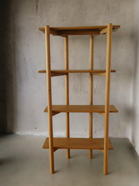 BUKU Teak Wood Bookshelf